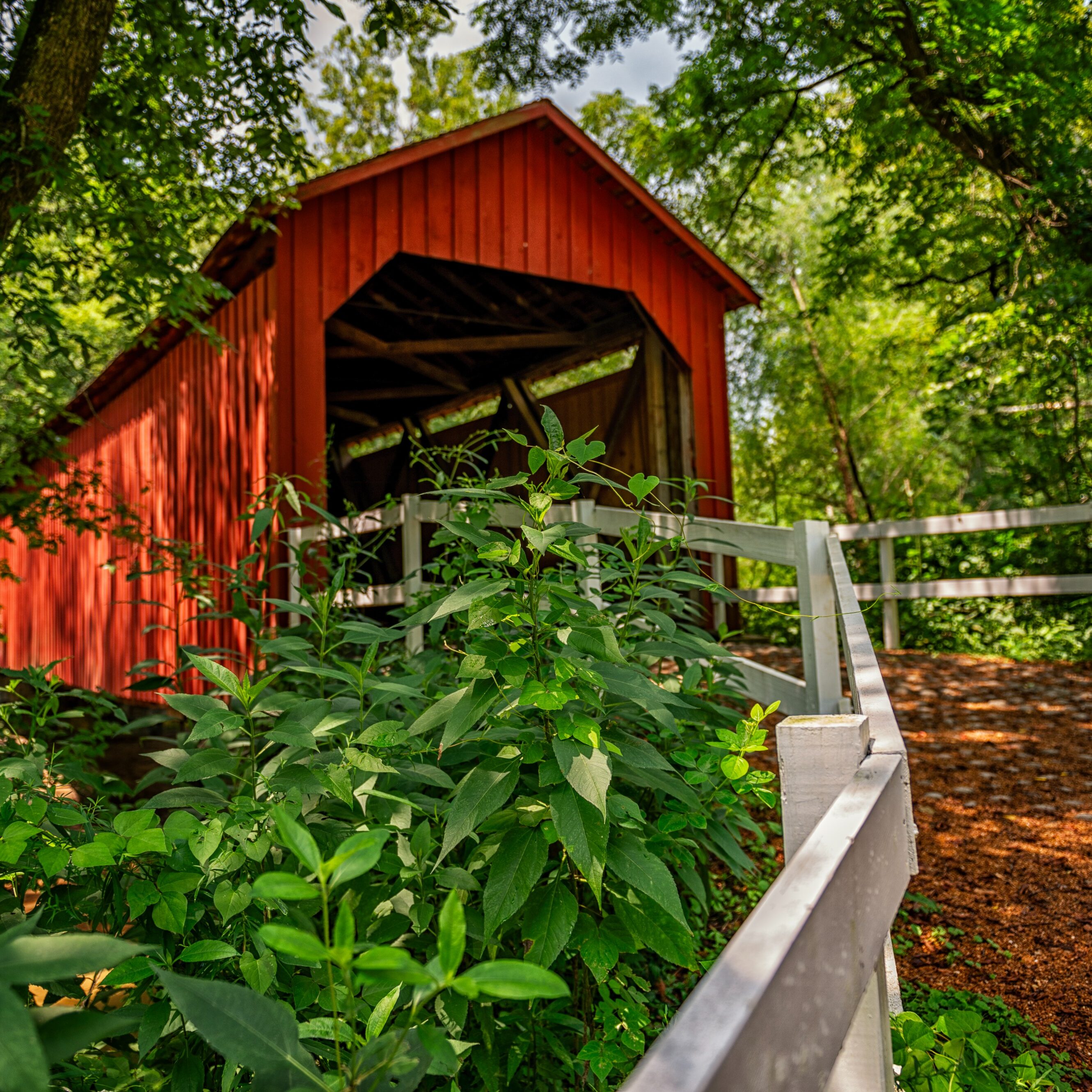 Sandy Creek Covered Bridge - GA - ipiccy